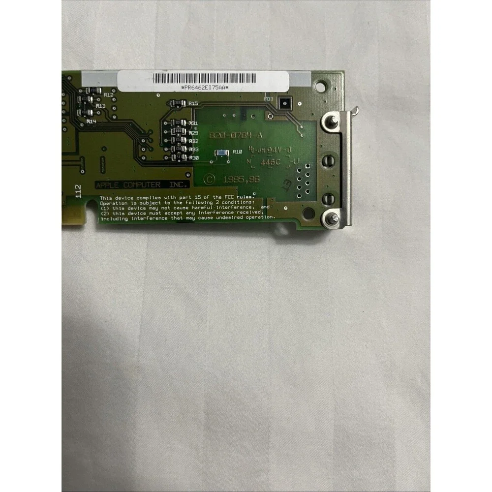 Vintage Apple Ethernet CS II Twisted-Pair Card 820-0784-A Comm Slot II Mac